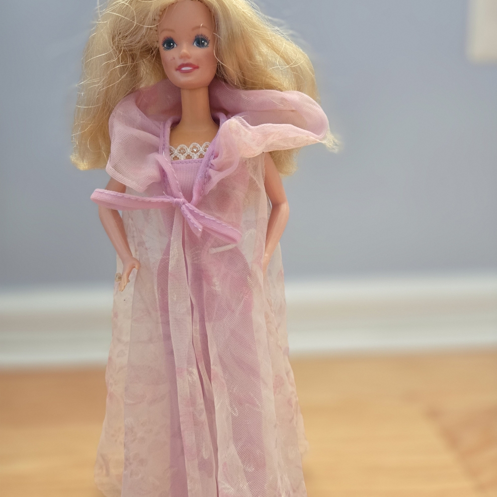 Barbie Doll in Pink Gown